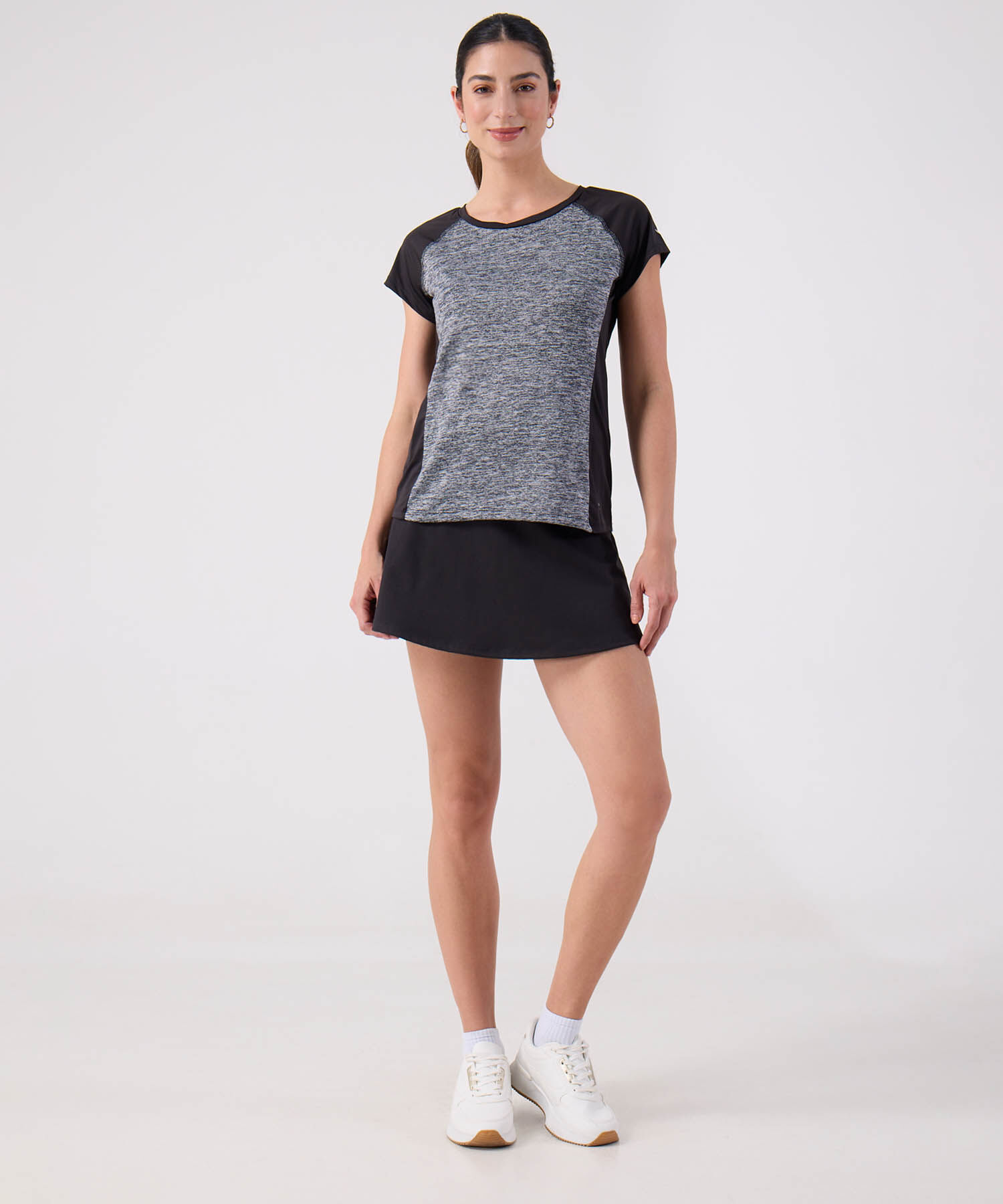 Camiseta Jaspeada Deportiva 