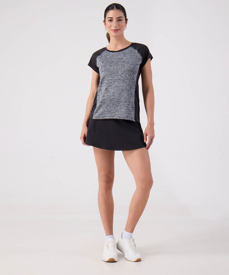 Camiseta Jaspeada Deportiva 