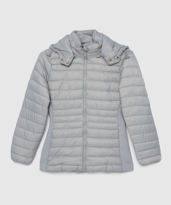 Chaqueta Acolchada con Capota