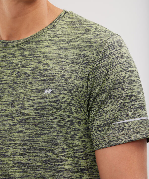 Camiseta Para Hombre De Diseño Deportivo, Cuello Redondo, Manga Corta