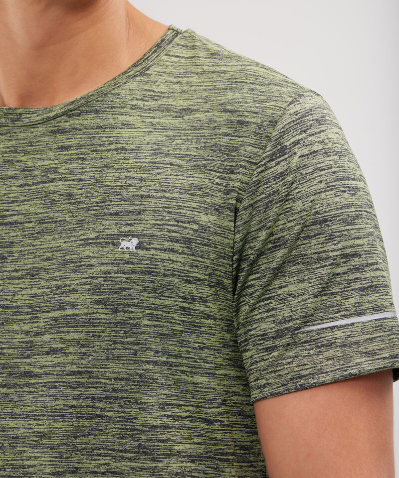 Camiseta Para Hombre De Diseño Deportivo, Cuello Redondo, Manga Corta