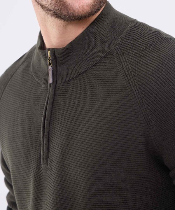 Saco Cuello Alto Con Cremallera Para Hombre image number null