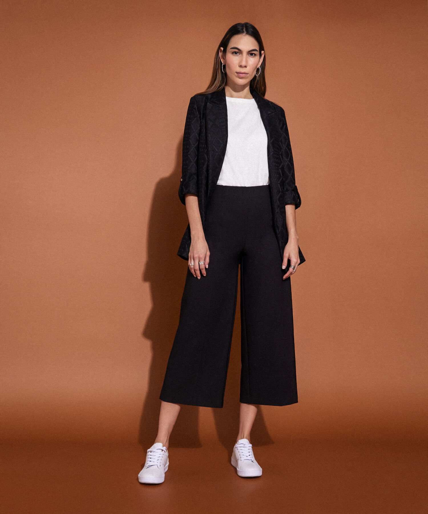Pantalón Culotte Unicolor