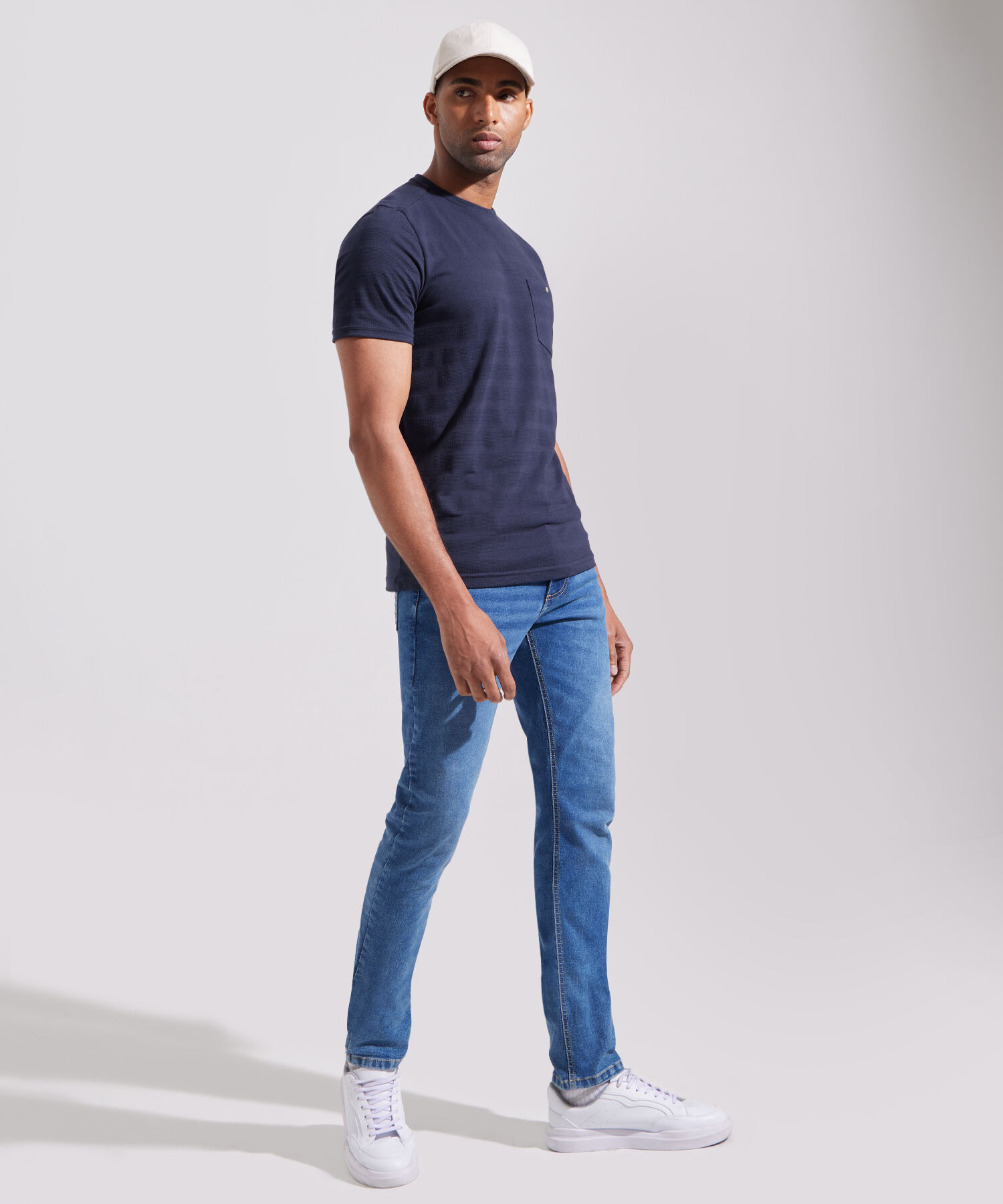 Jean Slim Tono Azul Medio