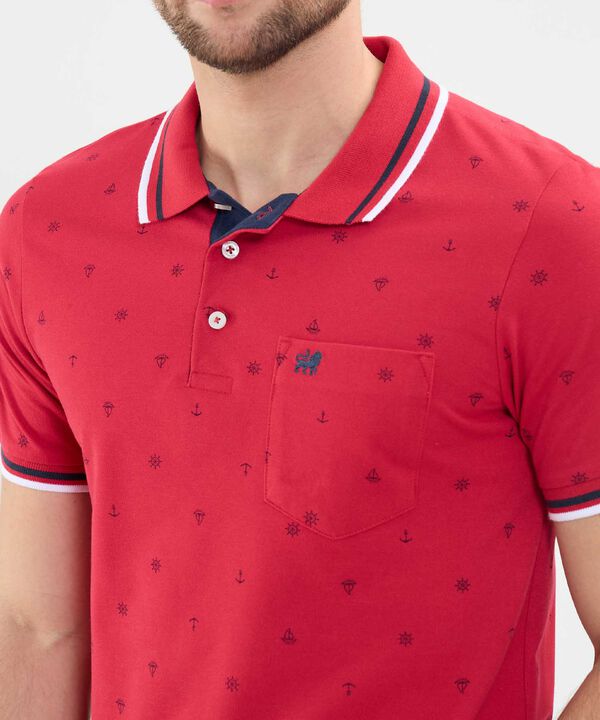 Polo Tejida Estampada image number null