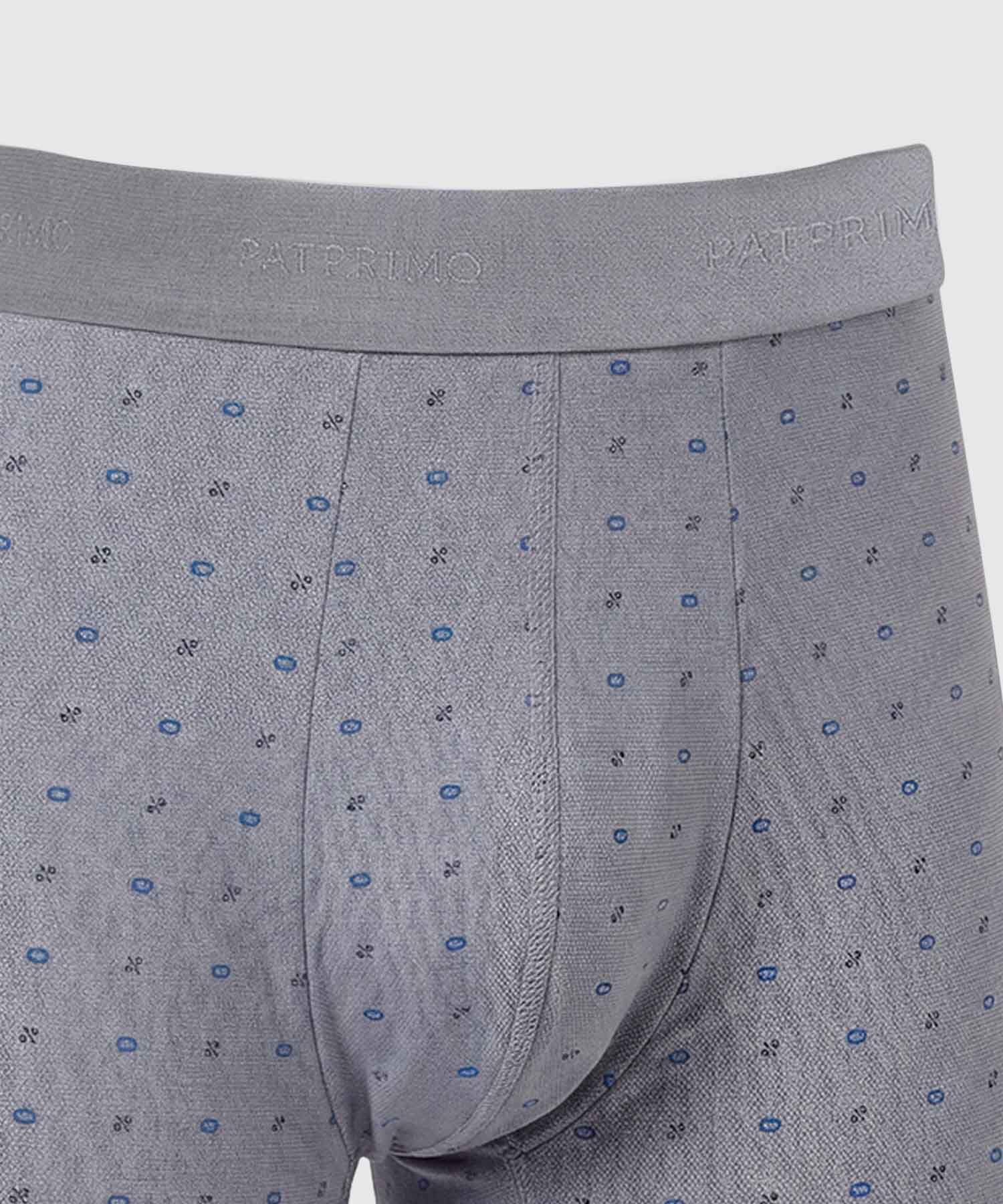 B&oacute;xer Medio Con Estampado Para Hombre