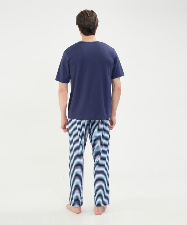 Conjunto de Pijama a Rayas