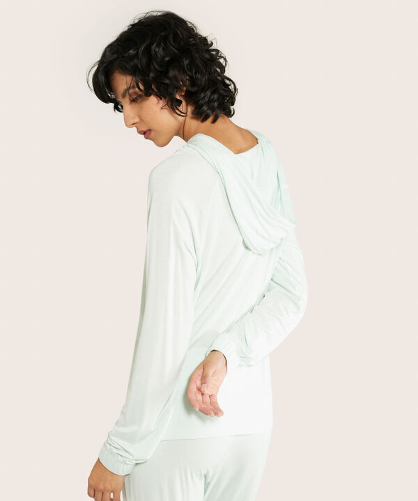 Buzo Hoodie Liviano Unicolor