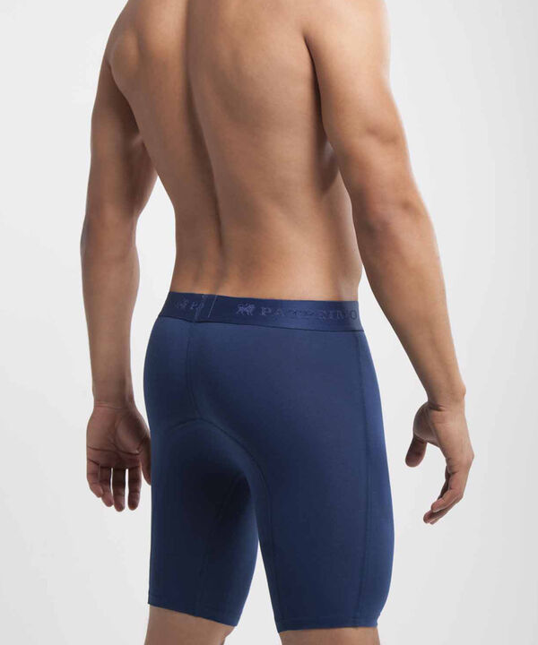 Boxer Para Hombre De Diseño Largo En Lycra-Algodón