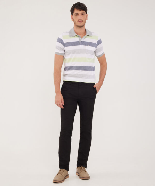 Pantalon Chino Basico Contraste - Nuevo Fit- Slim