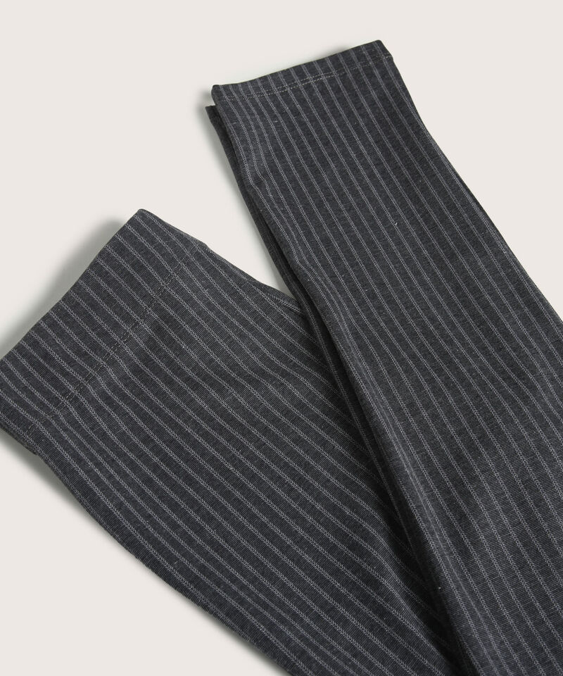 Leggings B&aacute;sico Estampado A Rayas 