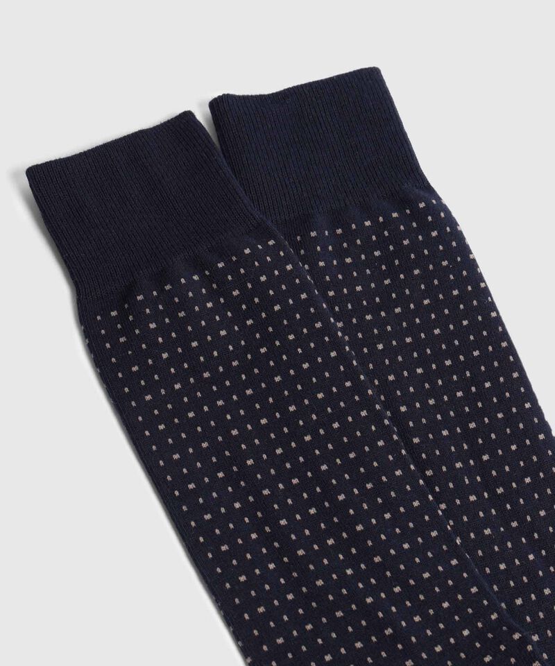 Medias Largas Estampado de Rombos