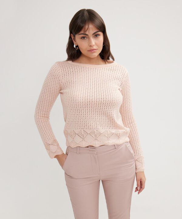 Saco Manga Larga Con Lurex