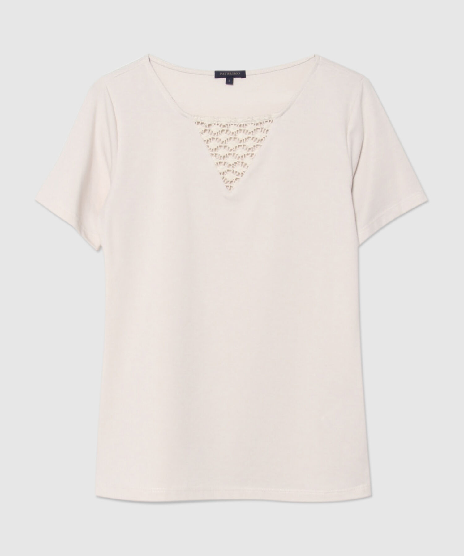 Camiseta Manga Corta con Escote en V
