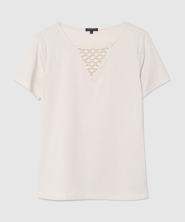 Camiseta Manga Corta con Escote en V
