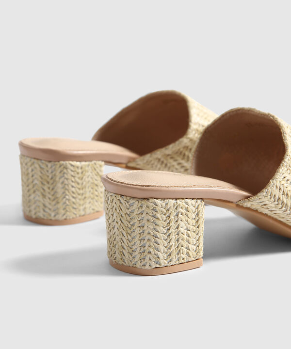 Sandalias Tejidas Altas