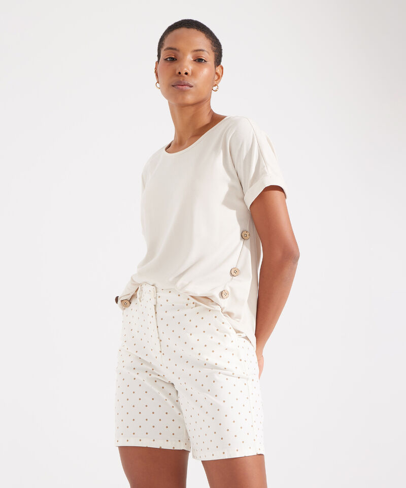 Bermuda Corta Estampada, Azul, hi-res