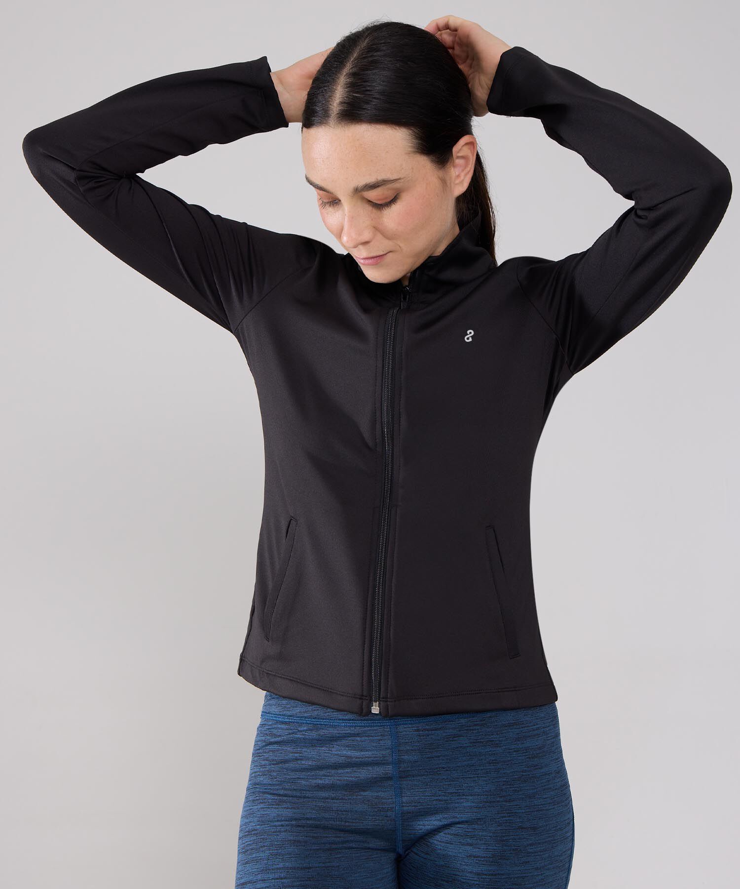 Chaqueta Con Cuello Alto