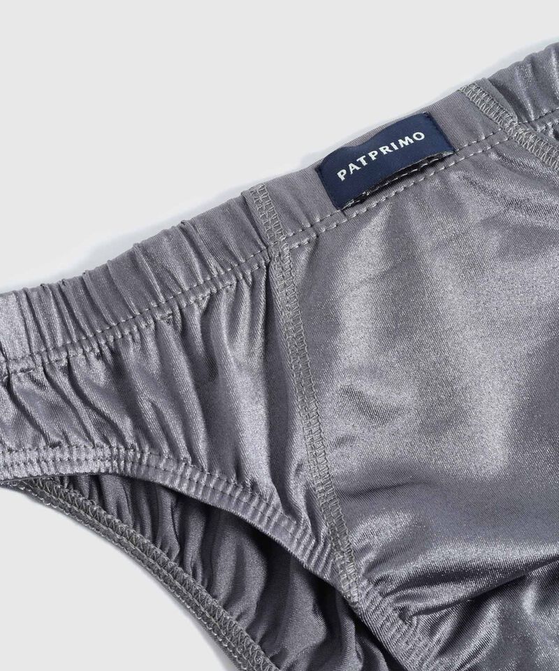 Calzoncillo Unicolor De Malla Para Hombre