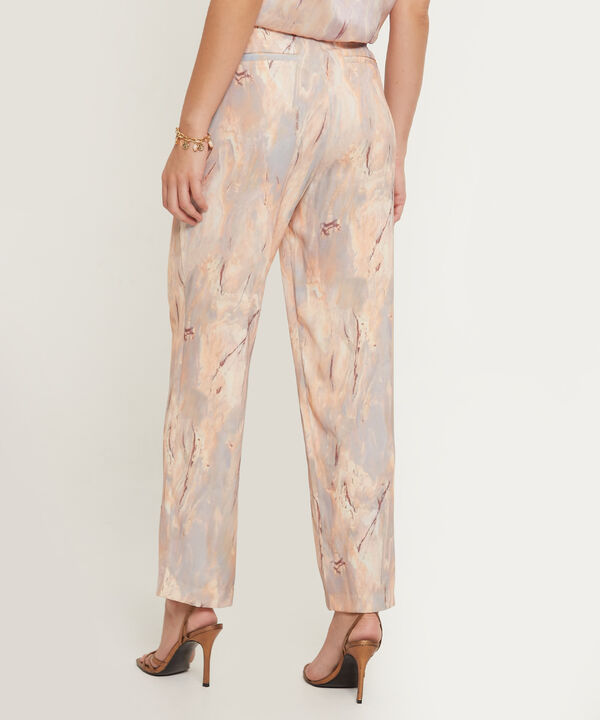 Pantalón Estampado Fluido