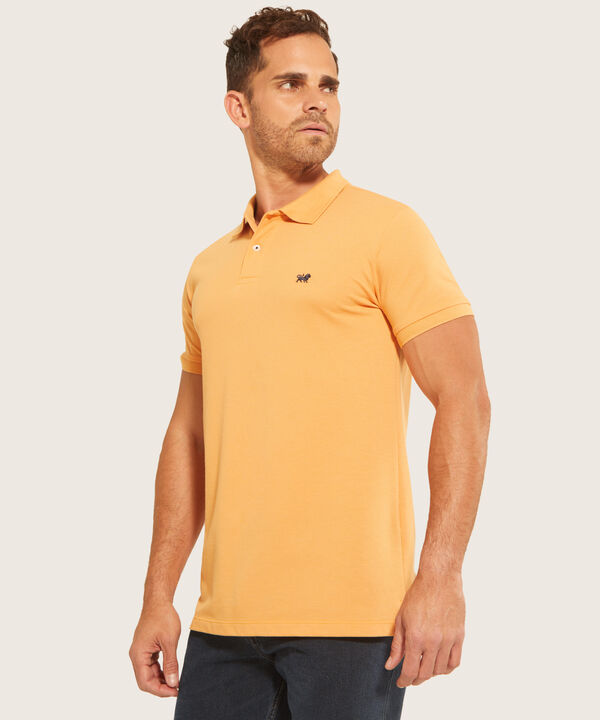Polo Tejido Unicolor Cuello Y Puños Tejidos,Sin Bolsillo Con Hiladillo. image number null