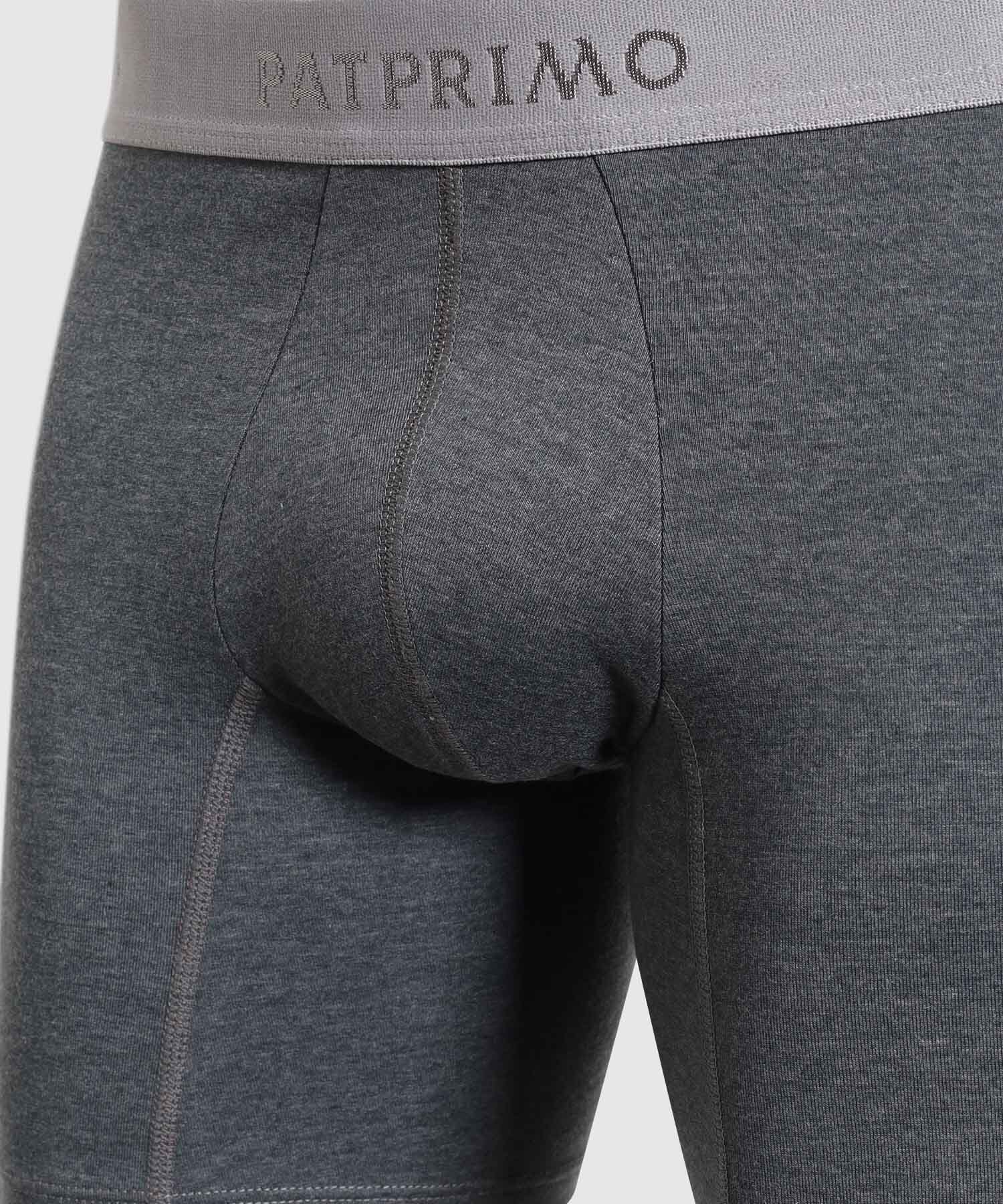 B&oacute;xer Medio En Tono S&oacute;lido Para Hombre