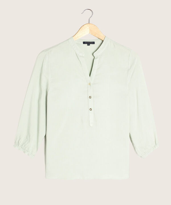 Blusa Manga 3/4 Unicolor