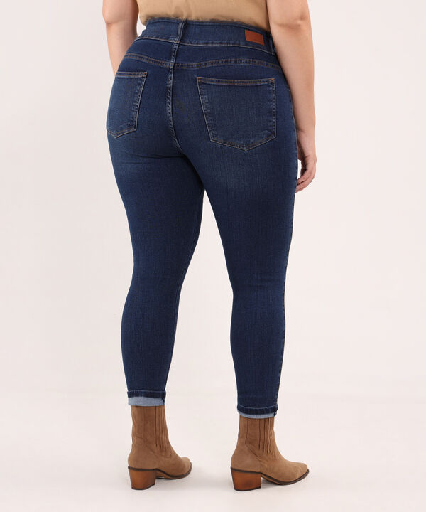Jean Jegging Tono Azul Medio Oscuro
