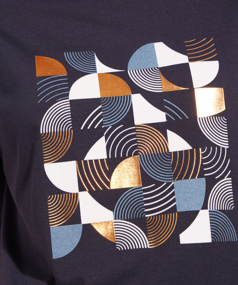 Camiseta Manga Corta Corrida Con Screen En Frente