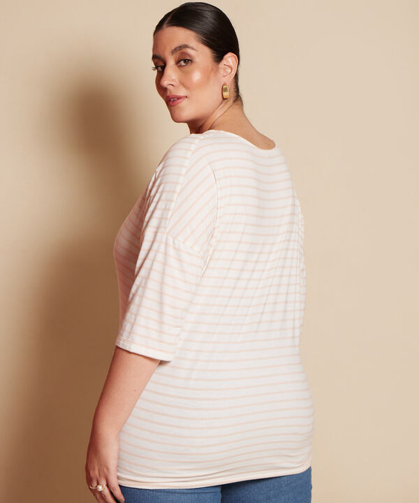 Camiseta de Manga Tres Cuartos para Mujer