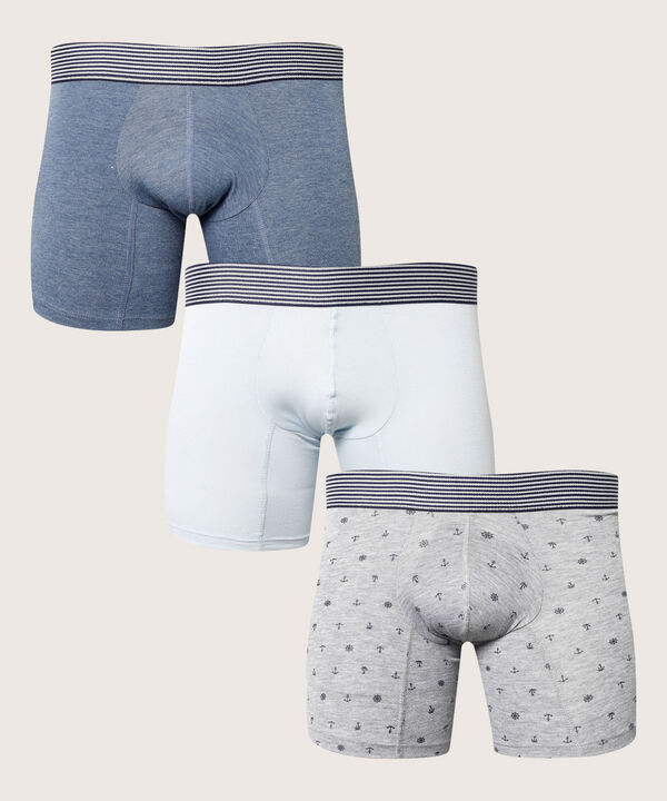 Boxer Pack X3 Medio Unicolor image number null