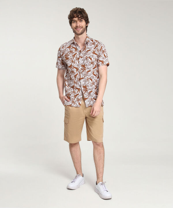 Camisa Manga Corta Estampada
