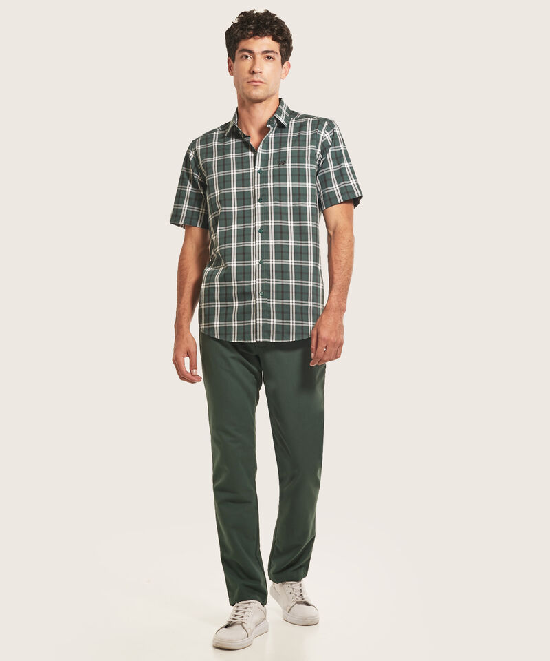 Pantalón Chino Unicolor, Regular Fit