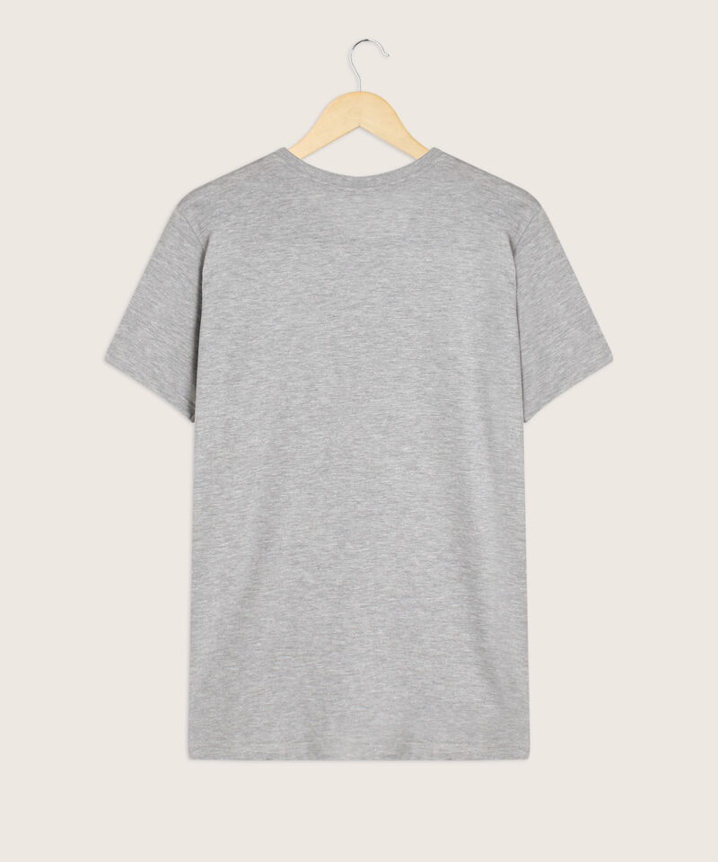 Camiseta Cuello Redondo  Estampado