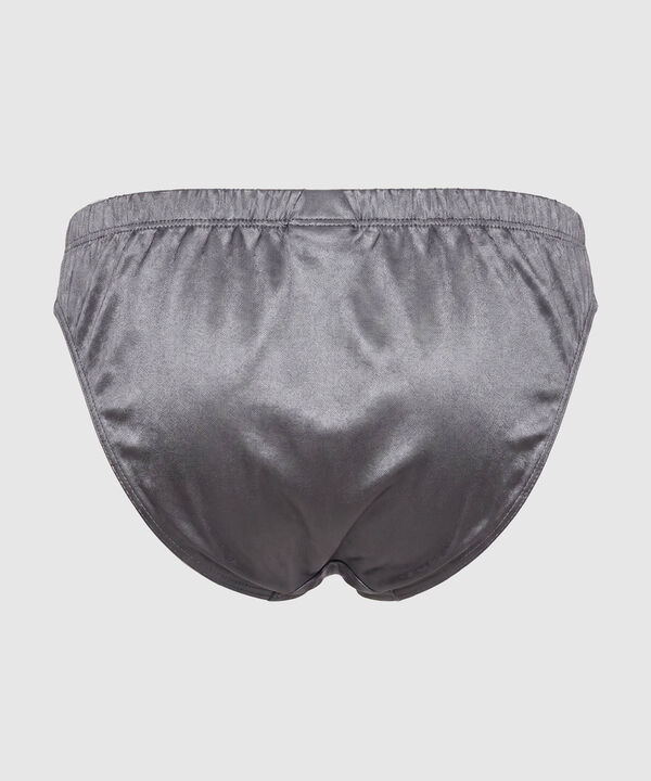 Calzoncillo Unicolor De Malla Para Hombre
