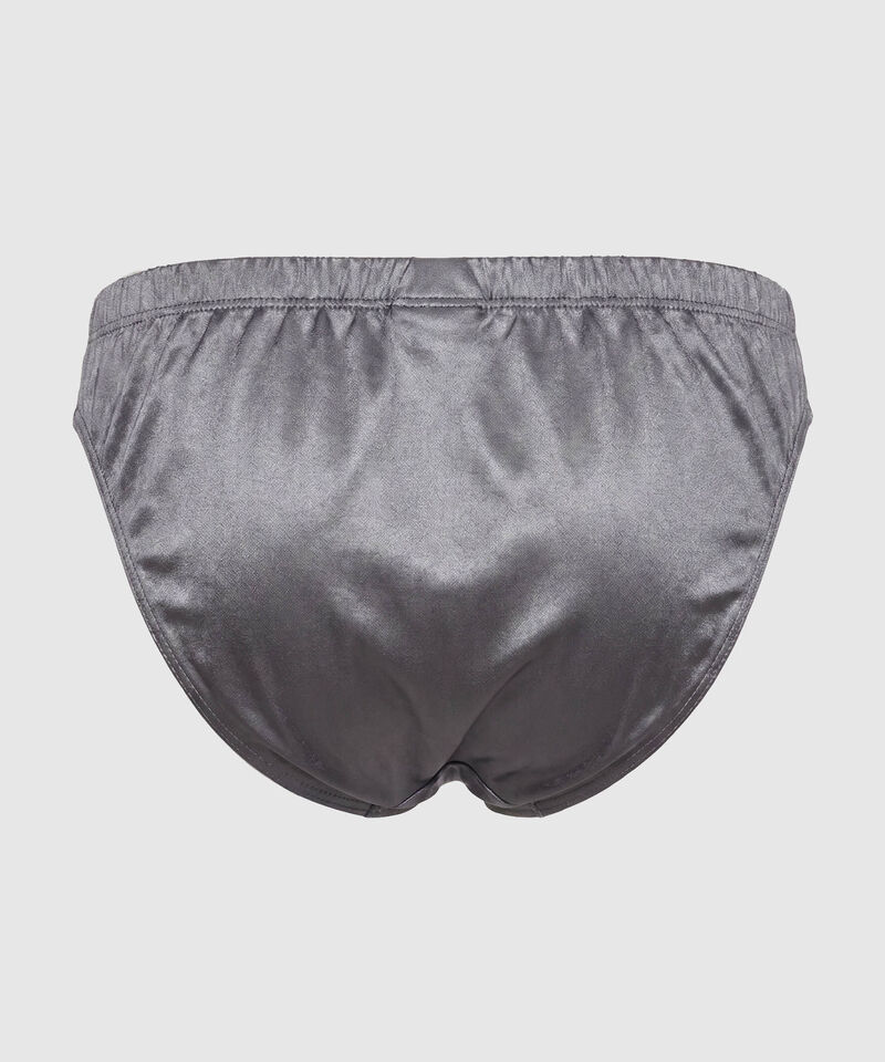 Calzoncillo Unicolor De Malla Para Hombre