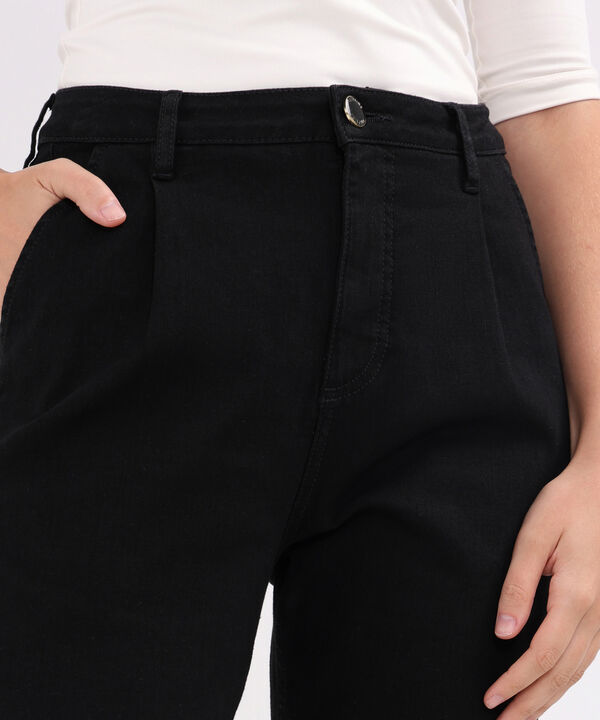 Jean Slouchy Tono Negro image number null