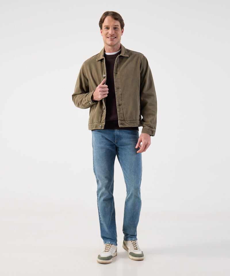 Chaqueta Casual para Hombre Estilo Trucker Clásico