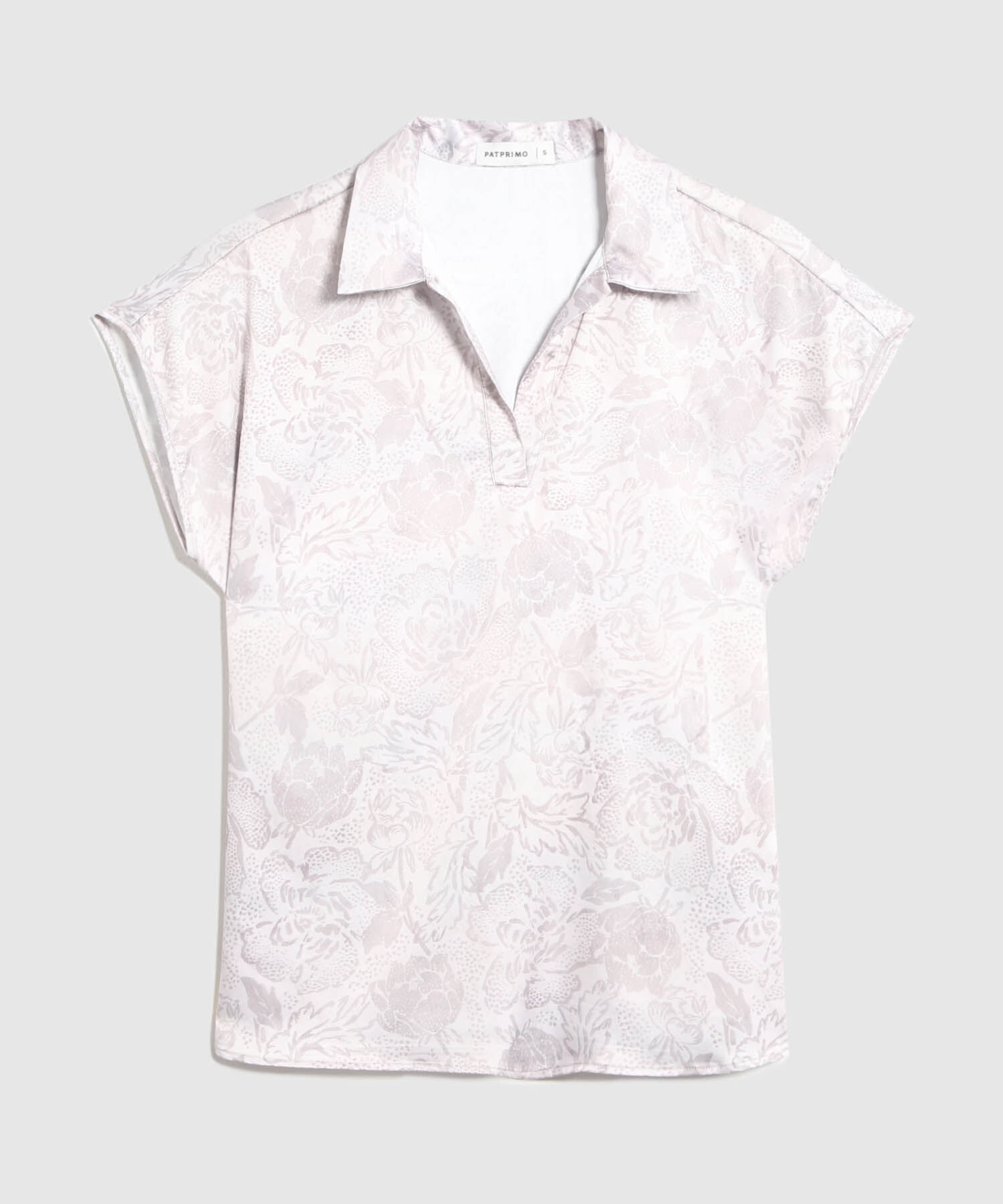 Blusa Manga Corta Estampada 