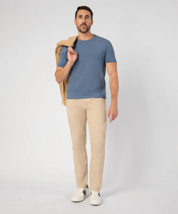 Camiseta Basica Cuello Redondo  image number null