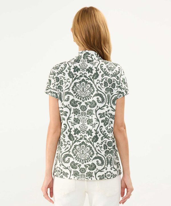 Camiseta Estampada Escote en V