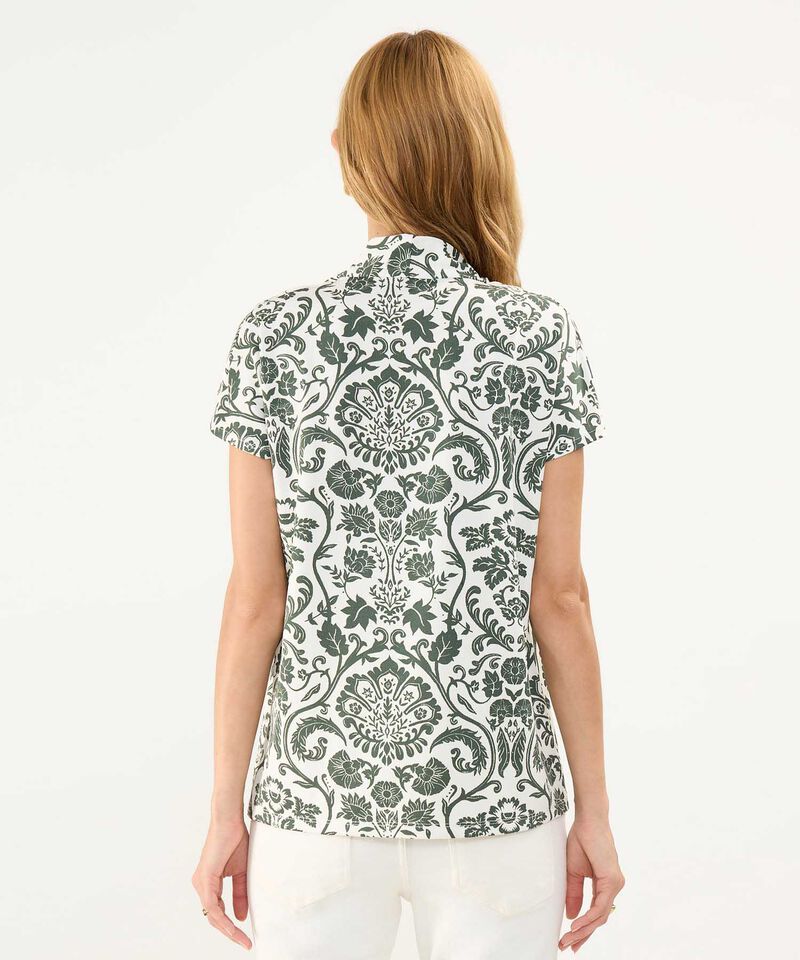 Camiseta Estampada Escote en V
