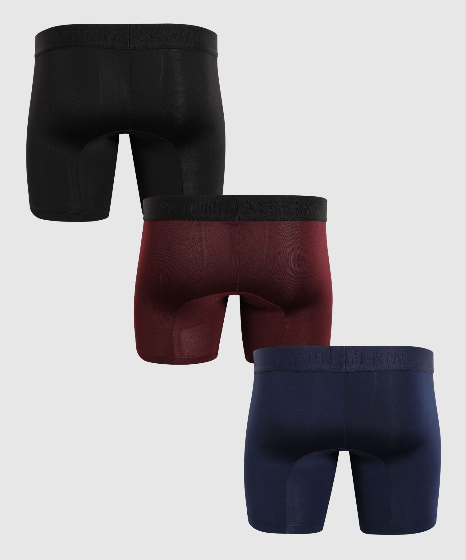 Pack X3 Boxer Medio Unicolor