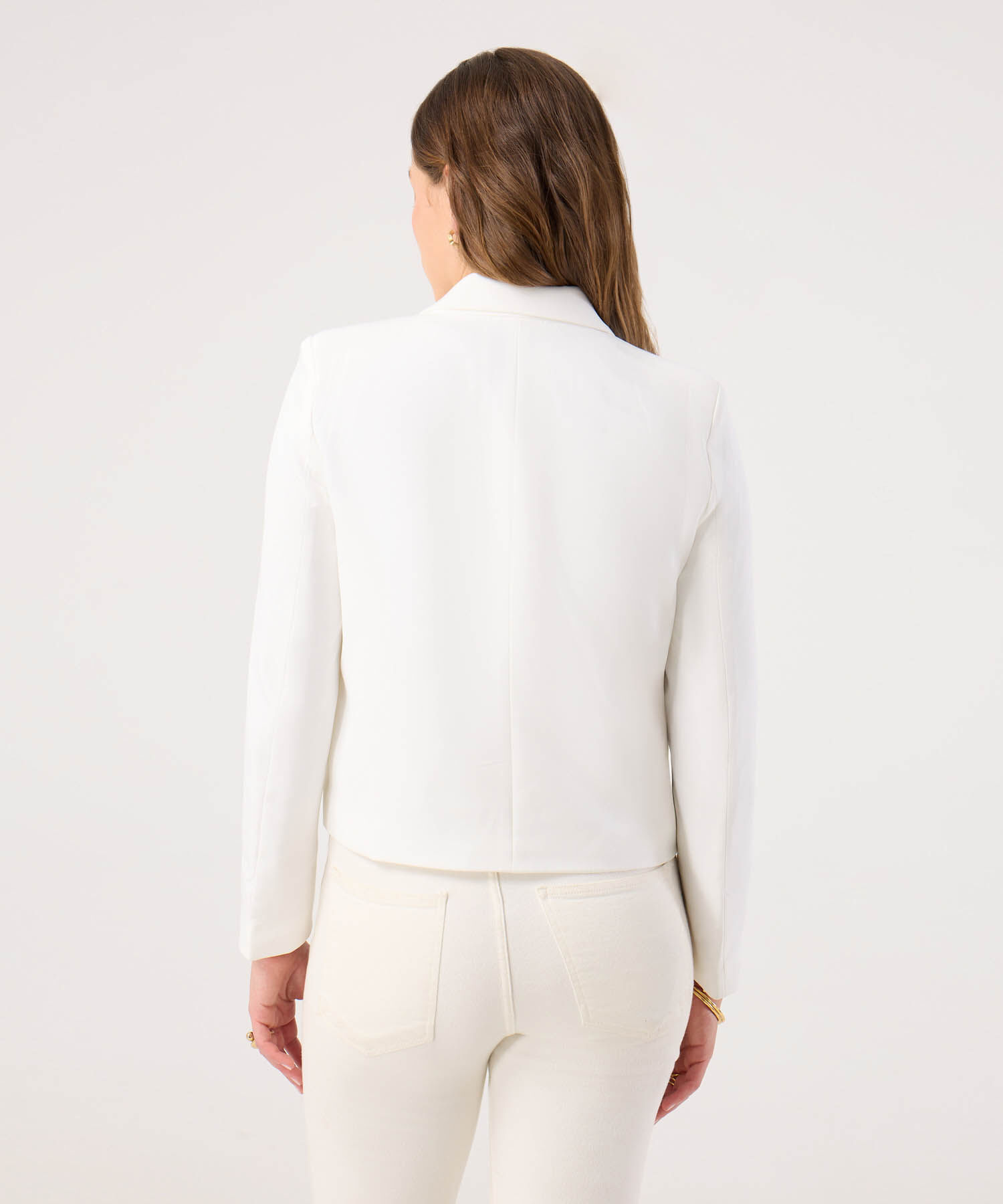 Blazer Con Diseño Cruzado 