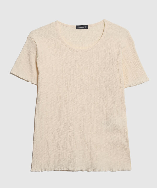 Camiseta en Efecto Rústico