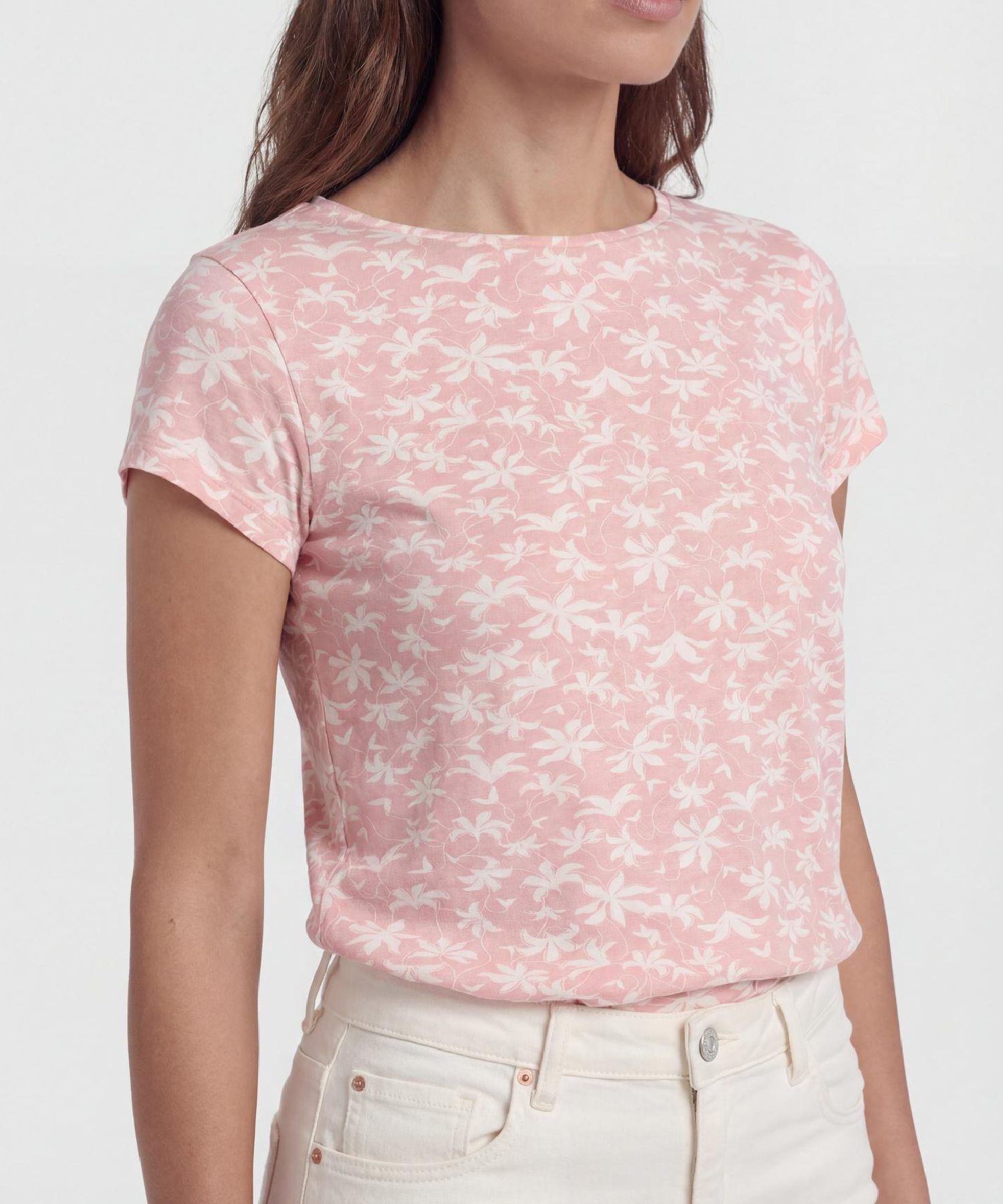 Camiseta Escote Redondo Negro