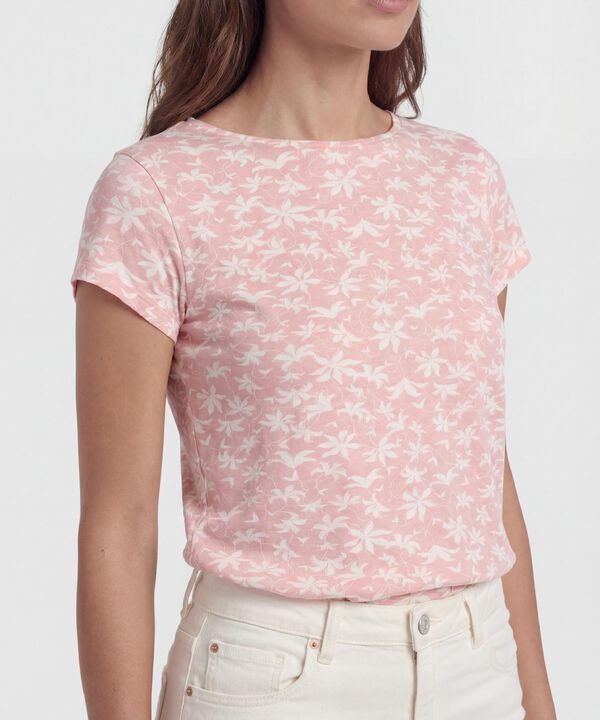 Camiseta Escote Redondo Negro