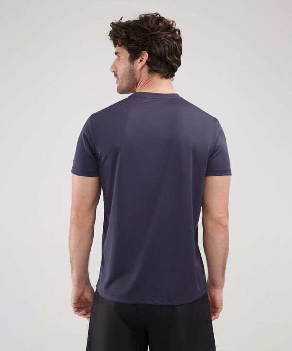 Camiseta Mc Unicolor  Texturizada