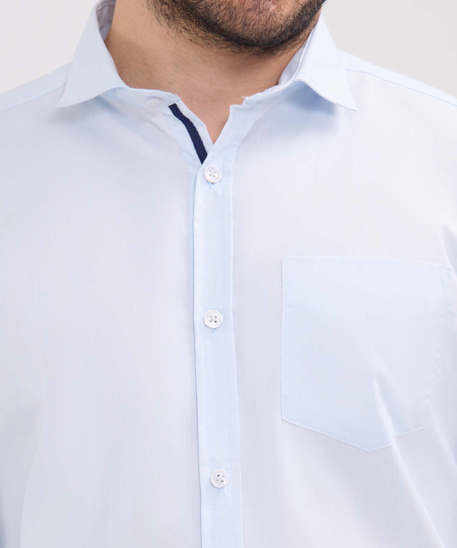 Camisa Manga Larga Unicolor
