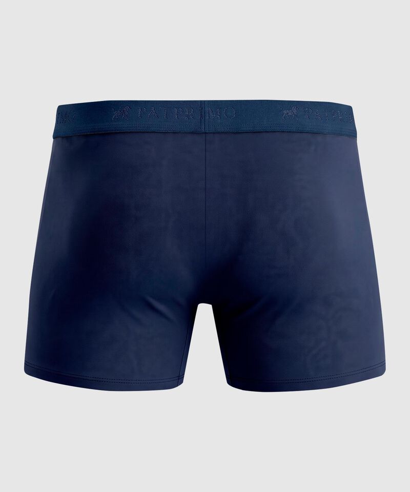 B&oacute;xer Ajustado Unicolor Para Hombre